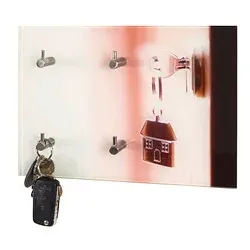 HAKU Möbel Schlüsselbrett Motiv mit 4 Haken