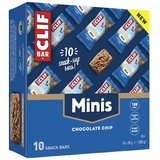 Clif Bar Unisex MINI Riegel Chocolate Chip Karton Karton 10 x 28g)
