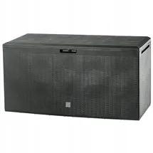 Kadax Gartenkiste 114 x 47 x 59,5 cm Anthrazit