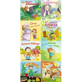 Carlsen Verlag Pixi-8er-Set 294: Der Frühling ist da bei Pixi (8x1 Exemplar)