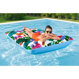BESTWAY Luftmatratze Blissful Drifter mit Textilbezug 200 x 129 cm