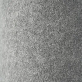 zaunzu® Sichtschutzstreifen Vlies 26 x 1 cm Hellgrau