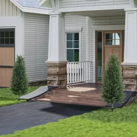 Homcom künstliche Zypresse PE