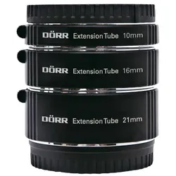Dorr Verlängerungsrohr-Kit (10, 16, 21mm) für Nikon 1 | ✔️ Abverkauf: weg=weg
