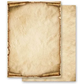 100 Blatt Briefpapier Schatzkarte OLD STYLE - DIN A5 Format - Paper-Media