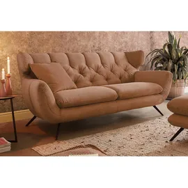 KAWOLA 2-Sitzer Charme Cord rost