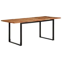 VidaXL Esstisch 180x90x75 cm Massivholz Akazie