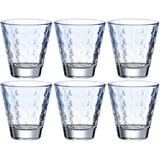 LEONARDO HOME 025894 Trinkglas OPTIC 215 ml hellblau, Glas