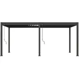 Weide Deluxe Pergola freistehend 3,6 x 5,3 m anthrazit