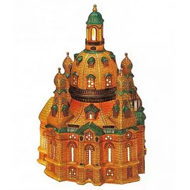 Wurm Lichthaus Frauenkirche Dresden 17 x 16 x 26 cm Beleuchtet