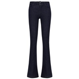 LTB Damen Jeans FALLON Flared Fit Flared Blau Wash 082 Normaler Bund Reißverschluss W 31 L 34