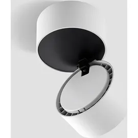 ARCCHIO Rotari 1-flg. 10 cm dimmbar Aluminium/weiß