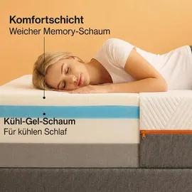 gowoll Kaltschaummatratze 7-Zonen 180 x 200 cm H2/H3