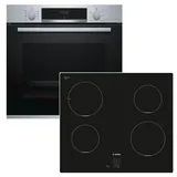 Bosch Herdset EcoClean Auszug + Induktionskochfeld Booster 60cm
