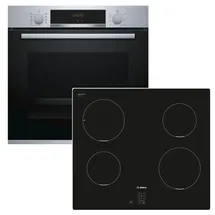 Bosch Herdset EcoClean Auszug + Induktionskochfeld Booster 60cm