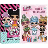 L.O.L. Surprise! Schoko-Adventskalender für Puppen-Fans gefüllt mit Schokolade