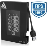 Apricorn Aegis Padlock Fortress 2TB USB 3.0 schwarz (A25-3PL256-2000F)