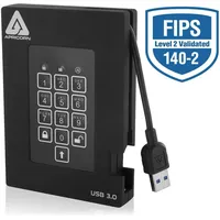 Apricorn Aegis Padlock Fortress 2TB USB 3.0 schwarz (A25-3PL256-2000F)