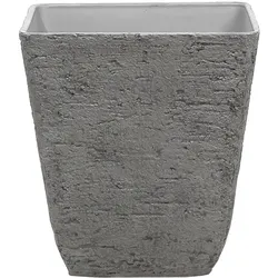 Blumentopf dunkelgrau quadratisch 49 x 49 x 53 cm DELOS