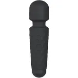 Sinful Mini Chic Wiederaufladbarer Massagestab - Schwarz - Schwarz