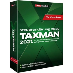 Lexware TAXMAN 2022 für Vermieter | für das Steuerjahr 2021 | Sofortdownload ...