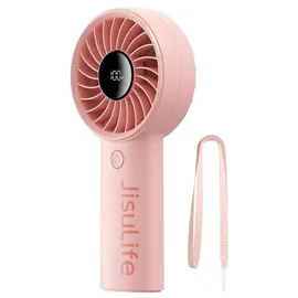 JISULIFE Handheld Fan 3600mAh Pink