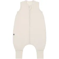 EMMA & NOAH Sommer-Sleepoverall Leinen 0.5 TOG, beige, 110
