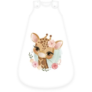 Herding Baby Best Baby-Schlafsack, Giraffen-Motiv, 70 x 45 cm, Seitlich umlaufender Reißverschluss und Druckknöpfe