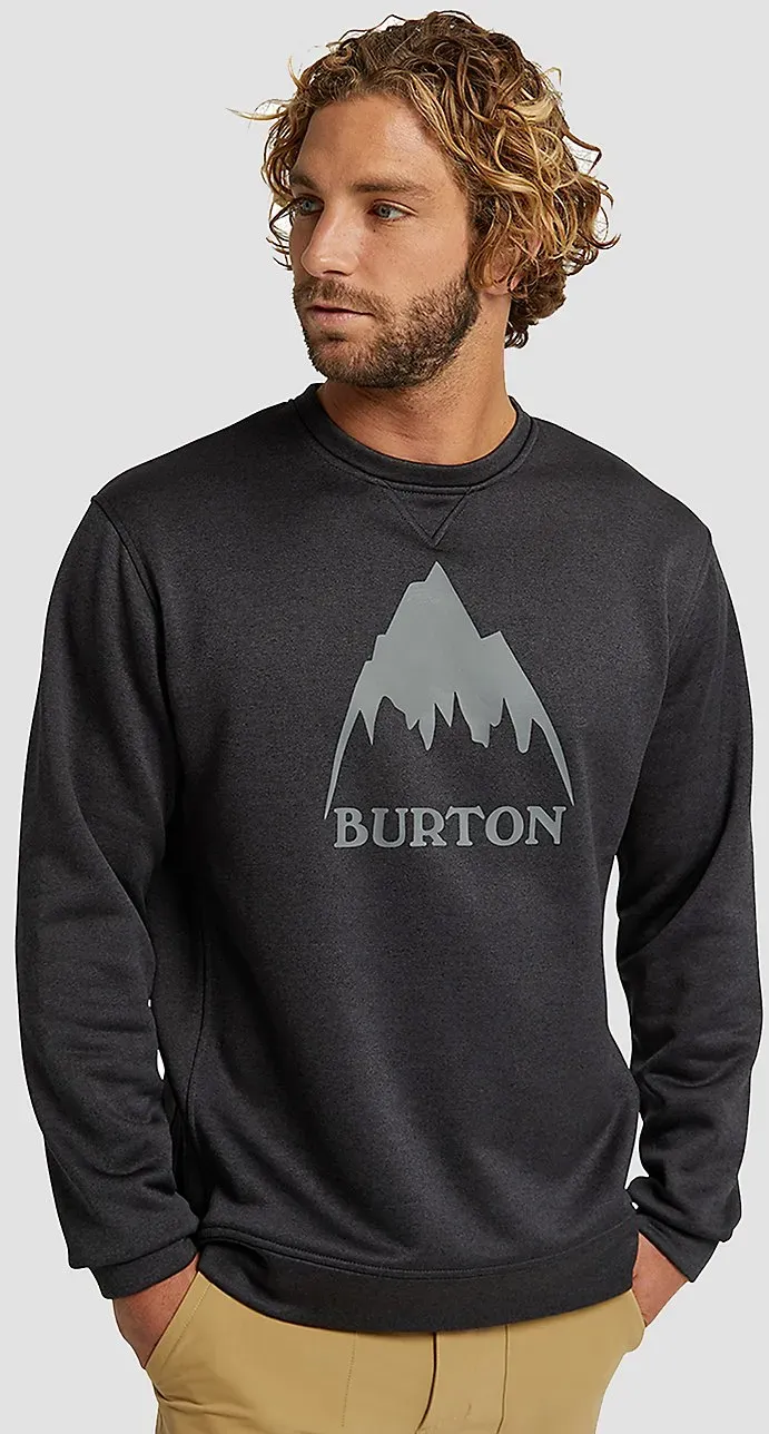 Burton Oak Sweater true black heather Gr. L