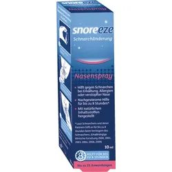 SNOREEZE Schnarchlinderung Nasenspray 10 ml Nasenspray