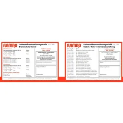 FLAMRO Kennzeichnungsschild 14000