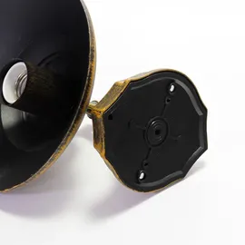 Rabalux Außenwandleuchte Metall 37,0 cm E27 dimmbar IP43 gold-weiß