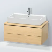 Duravit L-Cube Waschtischunterschrank, 2 Auszüge, LC581807171,