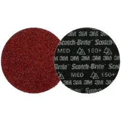 3M Scotch-Brite Präzisions-Vliesscheibe für höchste Anforderungen, HD-DH, Medium 150+, 152 mm x NH