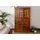 Massivmoebel24 Schrank 112 x 51 x 172 cm Braun/Bronze