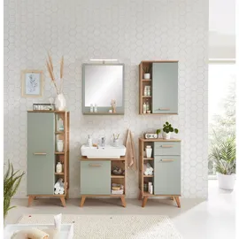 Pelipal Badspiegel Salvie, 60 x 72 x 20cm salbei - Grün