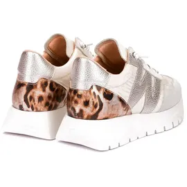 Wonders Odisei Damen Off White/Silver 38