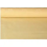 Papstar Papiertischtuch mit Damastprägung 6 m x 1,2 m creme
