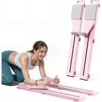 Merach Multitrainer – 4-in-1 Pilates-Board, Push-Up-Bauchmuskel-Roller, Platzsparend, Bauchmuskelübungsgerät für Ganzkörpertraining