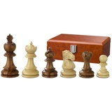 Philos Schachfiguren Valerian Königshöhe 90 mm, in Holzbox