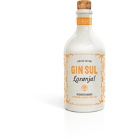 Gin Sul Laranjal - 1 x 0,5l Hamburger handcrafted Small Batch Premium Dry Gin 43% Vol. exotische Aromen von Algarve-Orangen, Wacholder, Mandarinen und feinen Noten von Orange Pekoe Tea
