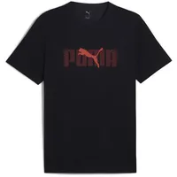 Puma Essentials Logo Lab T-Shirt Herren PUMA New Navy