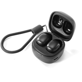 Joyroom Kabellose Kopfhörer, Bluetooth 5.2, IP54 210 mAh (insgesamt), Schwarz (MG-C05) (black)