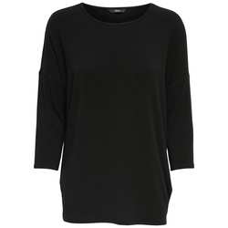 Only Damen Langarmshirt ONLGLAMOUR 3/4 Langarmshirt Schwarz XL
