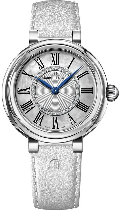 Maurice Lacroix Damenuhr Fiaba Round FA1306-SS001-110-7 - silber