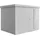 Biohort Gerätehaus Neo 2C silber-metallic