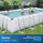 BESTWAY Power Steel Frame Pool Set 549 x 274 x 122 cm inkl. Filterpumpe