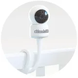 Chipolino Babyphone Atlas, Babyeinheit, flexibler Silikonständer weiß
