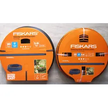 Fiskars Gartenschlauch Q3 20 m schwarz/orange
