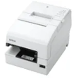 Epson TM-H6000V-213P1: Serial, MICR, White, PSU, EU USB 2.0, RS-232, USB Ethernet), Belegdrucker, Weiss